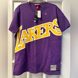 Mitchell & Ness Purple Lakers Tee